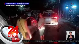 Motorista, nagkasa ng baril sa isa na namang away-kalsada na nakuhanan ng video | 24 Oras