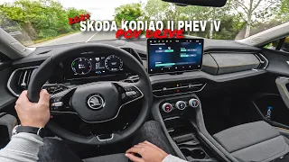 2024 Skoda Kodiaq iV PHEV [1.5 TSI 150 kW, 6-DSG] - POV Test Drive
