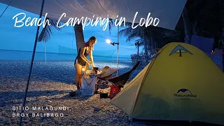 Beach Camping in Lobo / Overnight Motocamping / Lucky 5M Campsite Batangas