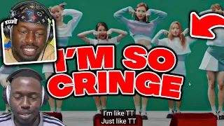 "TWICE "TT" M/V | REACTION" REACTING TO MY FIRST TWICE REACTION **cringe!!**