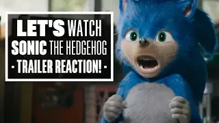 Let's Watch the Sonic the Hedgehog Trailer - Sonic the Hedgehog Movie Reaction