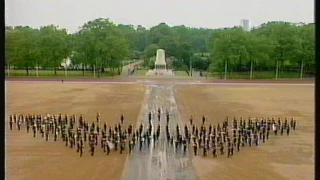 sounding the retreat , light infantry 1993