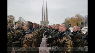 Присяга новобранцев 103-й воздушно-десантной бригады в Витебске