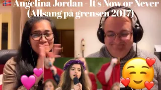 🇩🇰NielsensTv REACTS TO Angelina Jordan - It's Now or Never (Allsang på grensen 2017)💕🥰