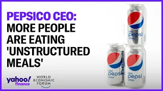 PepsiCo CEO: More people are eating 'unstructured meals'