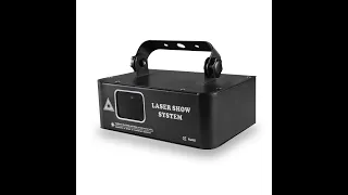 500MW RGB laser beam scanner