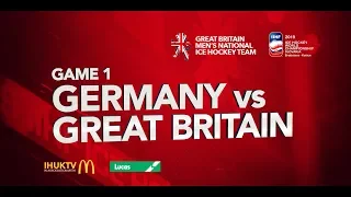 IHUKTV - GB in Košice - Germany v Great Britain - Highlights