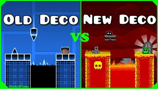 Modern Deco or Pixel Deco, Which is Better? (Geometry Dash 2.2)
