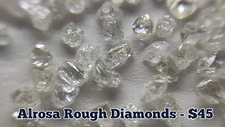 Alrosa Rough Diamonds $45  per carat    |अलरोसा रफ डायमंड 45 डॉलर | Chintan Dhola