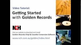 Golden Records Vinyl to CD or Mp3 Converter | Tutorial