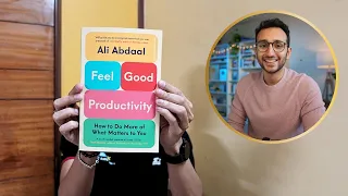 MASTERPIECE of Productivity | Feel Good productivity book review | Book by Ali Abdaal | Ronak_blog