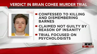 Brian Cohee guilty, will serve life sentence