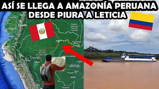 Fui a la Selva Peruana Navegando el Río Amazonas (Piura, Yurimaguas, Iquitos y Leticia) Documental.