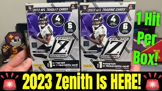 *🚨2023 ZENITH FOOTBALL BLASTER BOXES ARE HERE!🚨* 1 Hit Per Box! Not Bad At All!