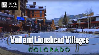 Vail Colorado Virtual Tour - A cinematic walk through the famous Vail village and Lionshead village