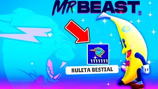 Ficha MrBeast para Ruleta Bestial en Stumble Guys