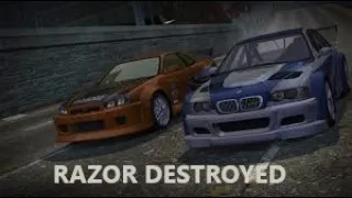 Junkman Tuned Eddie's Skyline destroys Razor in NFSMW Final Race + Final Pursuit