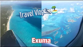 First Travel Vlog🛩🏝 | Exuma, Bahamas | Let’s Take a Trip