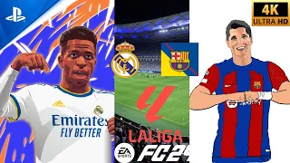 EA SPORTS FC 24  Real Madrid Vs Barcelona - LALIGA 2023/24 | PS5™ [4K60]