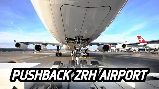 Pushback Swissport Zürich (ZRH)