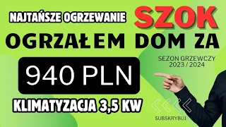 █▬█ █ ▀█▀ Najtańsze ogrzewanie - tylko 940 zł ! TANIEJ SIĘ NIE DA! Drogim prądem ogrzewam dom