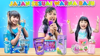 BELANJA SESUAI WARNA, KIRA-KIRA SIAPA PEMENANGNYA? #challenge #trending