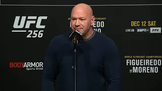 Dana White on UFC 256, looking back at 2020 and future events