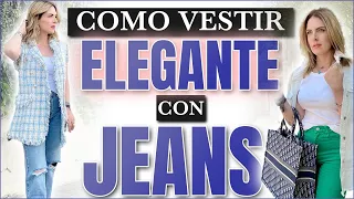 HOW TO LOOK ELEGANT IN JEANS / HOW TO STYLE YOUR JEANS IN DIFFERENT WAYS