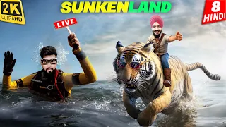 MAKING TIGER BASE in SUNKENLAND | Live HINDI Multiplayer Gameplay