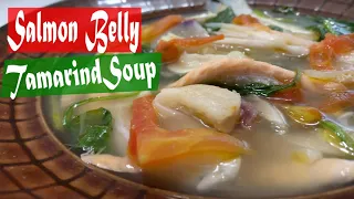 Salmon Belly Tamarind Soup | Salmon Belly Sinigang Sa Sampaloc