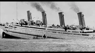 H M H S  Britannic sinking 2000 Theories and the the real sinking