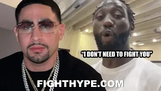 DANNY GARCIA RESPONDS TO TERENCE CRAWFORD "TOP DOG"; TELLS CRAWFORD HE "BEEN MAKING MILLIONS"