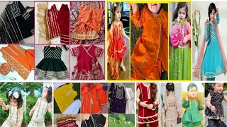 Gotta Kinari Dress Designs 2024 / New 2024 Gota Patti Dress Designs For Baby Girls /Gota Kinari lace