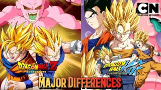 5 Major Differences Between Dragon Ball z & Dragon Ball z kai | in hindi