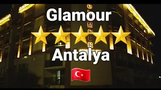 Glamour Hotel and hotels around Glamour, motorcycle ride at night in Antalya 🇹🇷