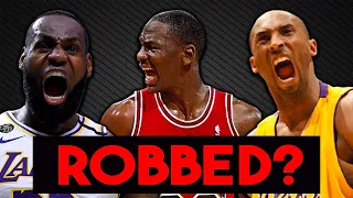 Top 5 MVP Snubs In NBA History!!!