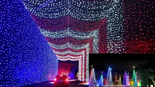 Lights Under Louisville Mega Cavern 2021/ Christmas Lights Display at Louisville KY