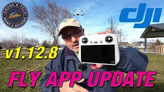 DJI Fly App Update v1.12.8 - With The DJI Mini 3 Pro