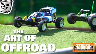 The ART of Vintage RC-Offroad by TAMIYA at Tamico Offroad Cup 2023 ASC Potsdam Super slow-motion