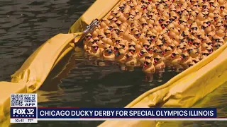 Chicago Ducky Derby for Special Olympics Illinois makes quite the splash