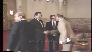 الرئيس حسنى مبارك يكرم الاعلاميين فى عيدهم