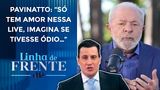 Lula chama Bolsonaro de "gângster" e "vagabundo" em live I LINHA DE FRENTE