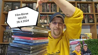 Film-Börse Neuss++28.4.2024++mit dem Filmfreak Marcel und dem Lieben Pascal 🥳👋👍