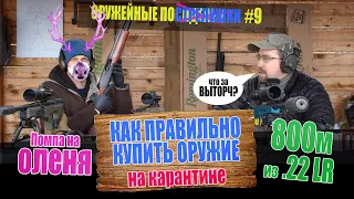 Помпа на оленя. Как правильно купить оружие (на карантине). 800м из мелкашки? Оружейные посиделки №9