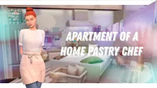 Квартира домашнего кондитера&кас🧁||строительство симс 4||apartment of a home pastry chef||no cc