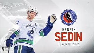 Henrik Sedin Speech at Hockey Hall of Fame Induction