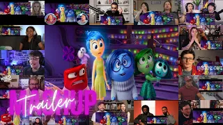 Inside Out 2 - Official Trailer Reaction Mashup 🥰😂 - Pixar - 2024