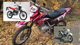 обзор Honda xr125l эндуро для начинающих