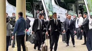 ⚪️Real Madrid Squad Arrives in London Ahead Of Champions League Final Against Borussia Dortmund