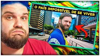 Brasil - O País Impossível de se Viver | MaxPalaro React